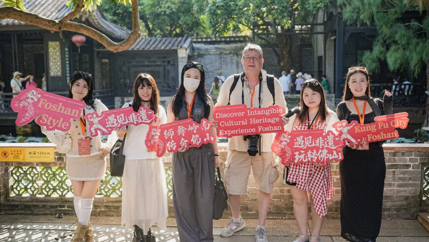 佛山举行入境游推广活动 探索非遗国际化路径
