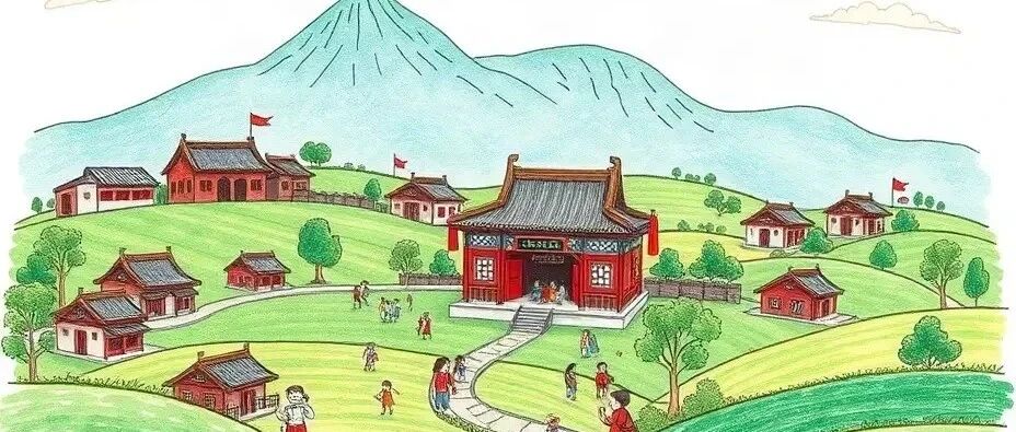 一图读懂明阳村&ldquo;党建引领 乡村振兴&rdquo;标准化试点